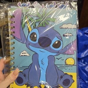 Disney Stitch Blue and Yellow Journal